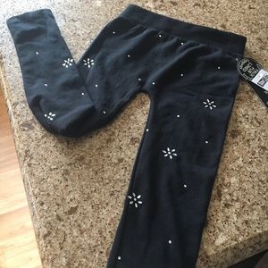 Girls black leggings